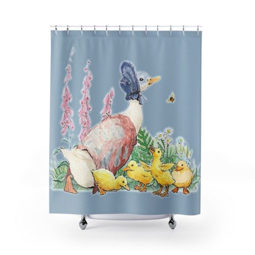 Beatrix Potter Jemimah Puddle-Duck Shower Curtain