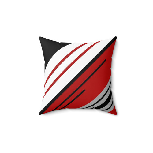 Diagonal Stripes Design Decorative Pillow