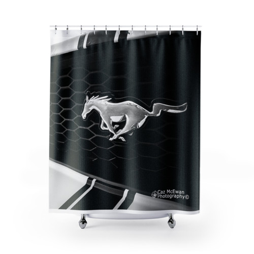 Ford Mustang 2 Shower Curtain - Automotive Home Decor