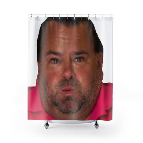 Big Ed Shower Curtains - Funny 90 Day Fiancé Meme Decor