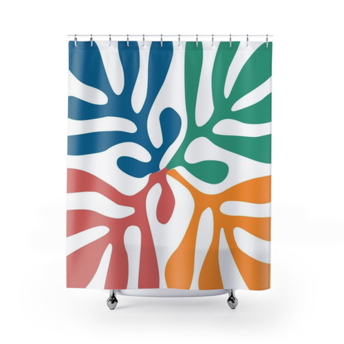 Henri Matisse Cutouts Shower Curtains