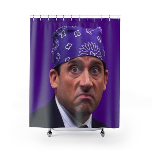 Prison Mike Themed Shower Curtain