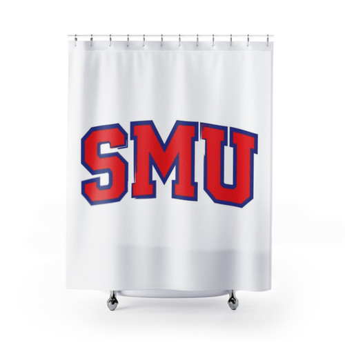 SMU Mustangs Shower Curtains