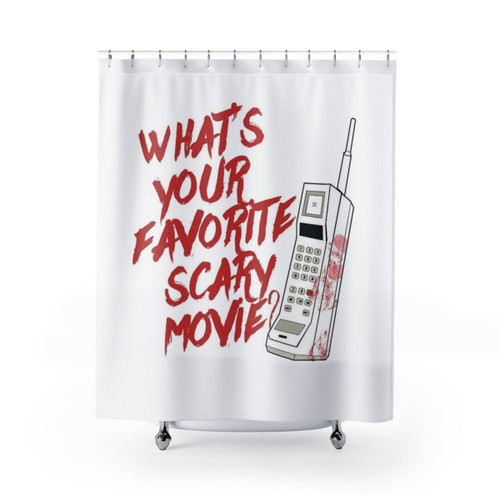 Cindy Horror Movie Inspired Shower Curtains