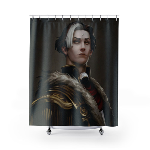 FFXIV Solus zos Galvus Portrait Shower Curtains
