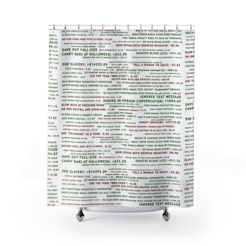 The Good Place Themed Shower Curtain