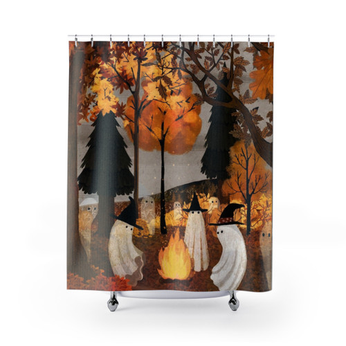 Covern Autumn Forest Shower Curtains