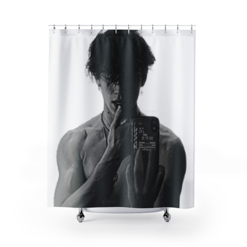 Vinnie Hacker Themed Shower Curtain