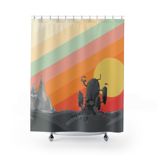 Adventure Time Themed Shower Curtains - Land of Ooo Designs