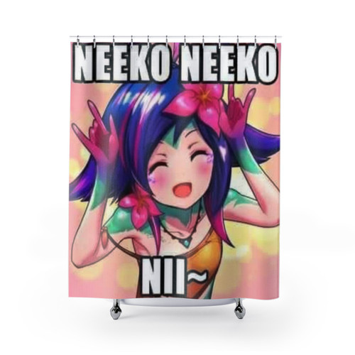 Neeko Neeko Nii~ League of Legends Shower Curtain
