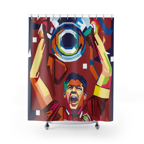 Steven Gerrard Champions 2005 Shower Curtain