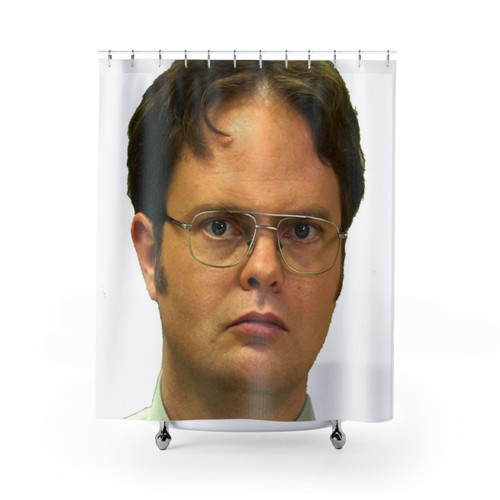 Dwight K. Schrute Themed Shower Curtain