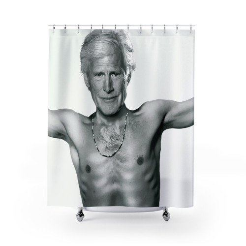 Keith Morrison True Crime Themed Shower Curtain