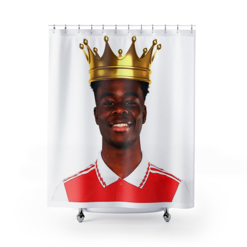 Bukayo Saka Shower Curtains