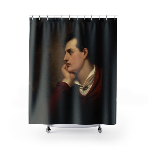 Lord Byron Shower Curtains - Romantic Poet Artwork