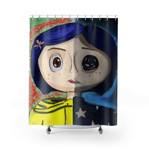 Coraline Collection Shower Curtains - Whimsical Movie-Inspired Home Decor