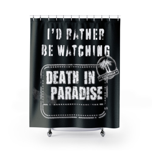 BBC Death in Paradise Shower Curtains