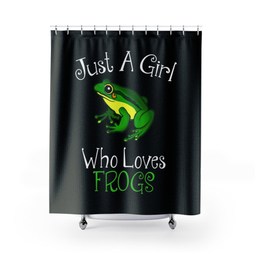 Frog Lover Shower Curtain