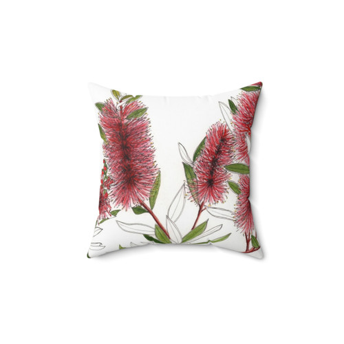 Australian Bottlebrush Flower Pillow