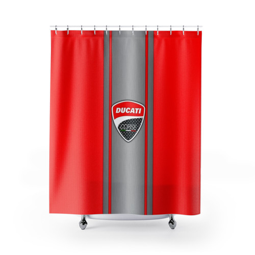 Ducati Racing Shower Curtain