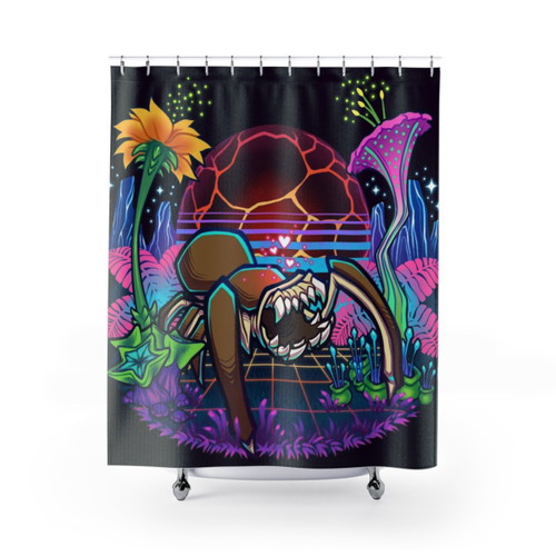 Believe In Steeve Deep Rock Galactic Shower Curtain