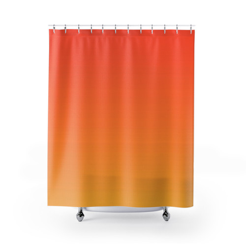 Trendy Abstract Ombre Shower Curtains