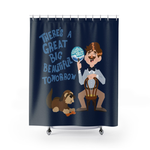 Carousel of Progress Shower Curtains