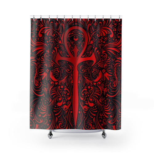 Vampire Masquerade Shower Curtains