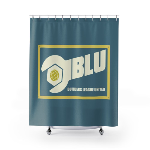 Team Fortress 2 Blu Team Shower Curtains