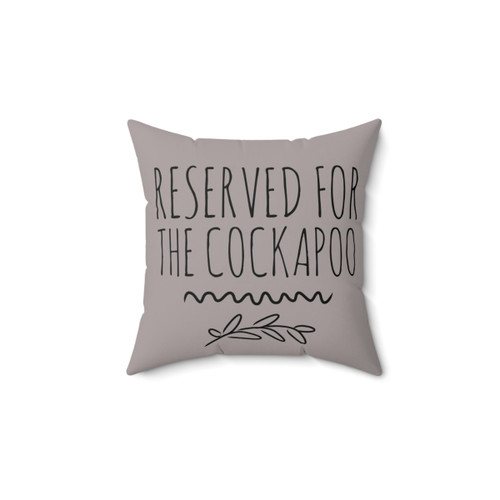 Cozy Cockapoo Pillow for Pet Owners