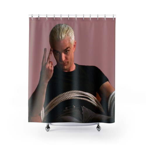 Buffy and Spike Shower Curtain