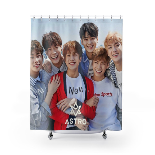 ASTRO K-Pop Shower Curtains