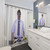 Chad with Goggles Shower Curtain