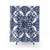 Ornate Floral Mediterranean Shower Curtains