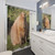 Capybara Shower Curtain with Nature Inspired Design