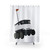 Cute Robot Shower Curtains with Little Starship Robot Design