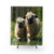 Valais Black-Nosed Sheep Shower Curtain
