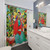 Frida Kahlo Shower Curtains with Mexican Animals and Plants
