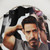 Colorful Robert Downey Jr. Shower Curtain