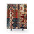 Aksaray Turkish Kilim Print Shower Curtains