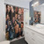 Sebastian Stan Collage Shower Curtains - Artistic Bathroom Decor