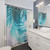 Tropical Palm Leaves Shower Curtain