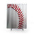 Baseball-themed Man Cave Shower Curtains