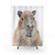 Capybara Shower Curtain with Unique Animal Portrait
