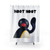 Pingu Noot Noot Shower Curtains - Adorable Cartoon Penguin Design