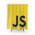 JavaScript-themed shower curtain