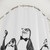 Penguins from Mary Poppins Sketch Shower Curtains