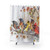 Wild Bird Shower Curtains featuring Artwork by Frank Hnat
