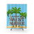 Death in Paradise Themed Shower Curtain