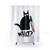 Murderous Black Cat With Knife Shower Curtains